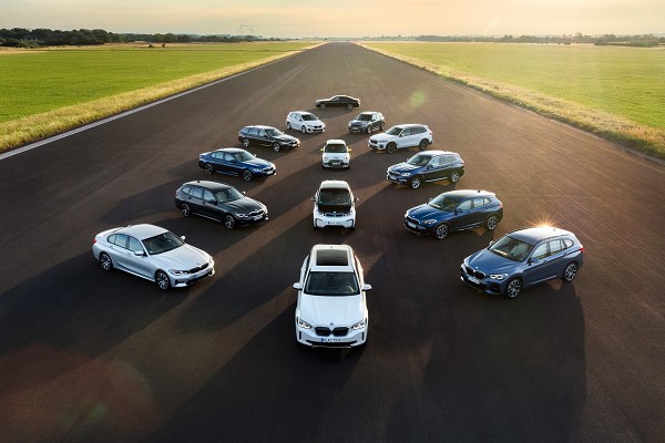 BMW Group model range of electrified vehicles