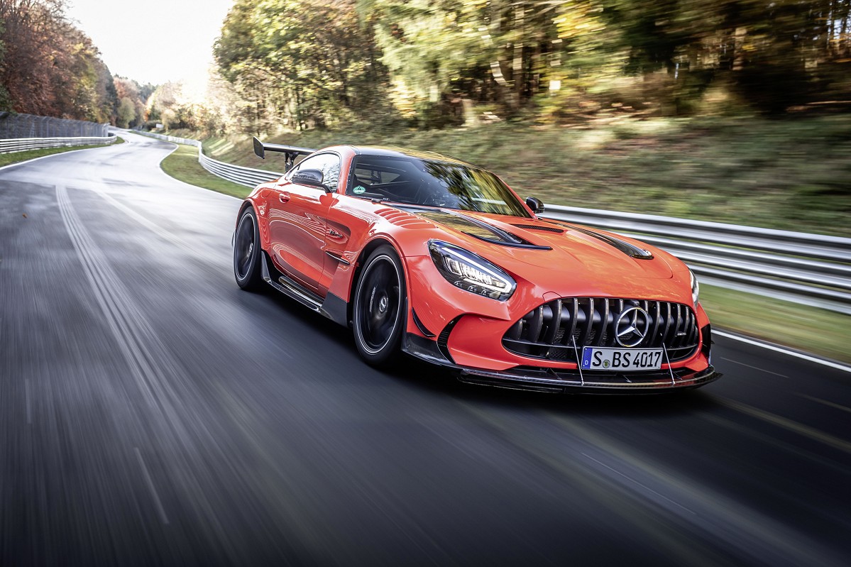 2021 MercedesAMG GT Black Series as the fastest